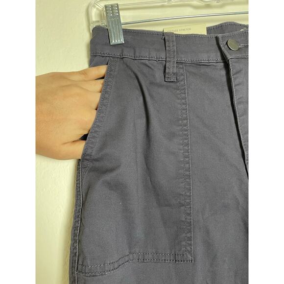 Universal Threads Women's Stretch Cargo Pants Wide Leg Gray 4 Streetwear Y2K - Picture 7 of 12